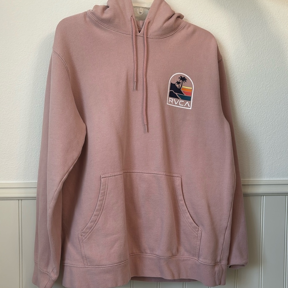 RVCA Pink Hoodie